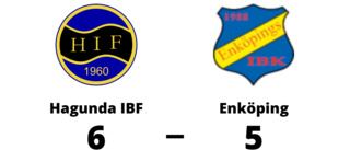 Enköping höll inte hela matchen borta mot Hagunda IBF