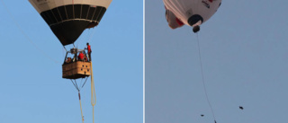 Här hoppar de bungyjump och fallskärm från luftballongen