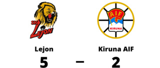 Lejon vann på hemmaplan mot Kiruna AIF
