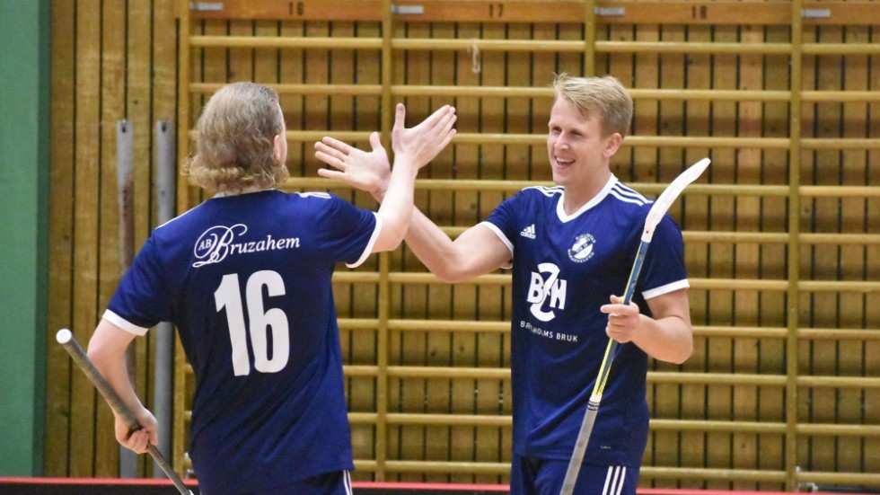 Oskar Stejdahl gjorde matchens första mål mot VIBK B.