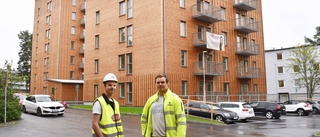 51 nya lägenheter byggdes i snabbt tempo på Moröhöjden 