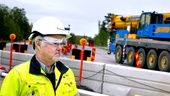 Länets största vägbygge på E 4 vid Piteå