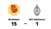 Bortaförlust för AFC Eskilstuna - 1-15 mot Skoftebyn