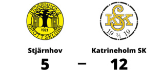 Storseger för Katrineholm SK - 12-5 mot Stjärnhov