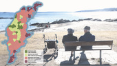 KARTA: Här är medelåldern högst – och lägst – på Gotland