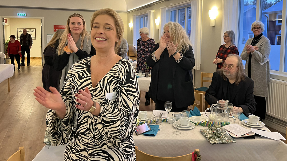 S-Kvinnors förbundsordförande Annika Strandhäll skriver i Folkbladet Söndag tillsammans med Camilla Egberth.