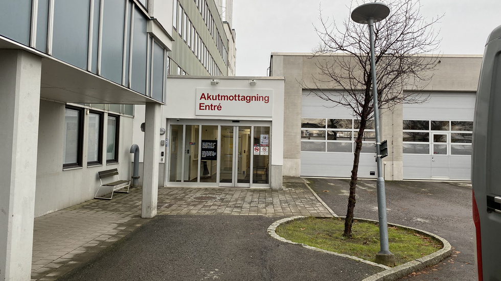 Akuten på Västerviks sjukhus.