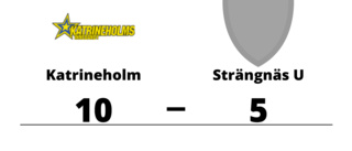 Katrineholm vann lätt hemma mot Strängnäs U