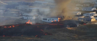 Nytt vulkanutbrott – lavan närmar sig Grindavik