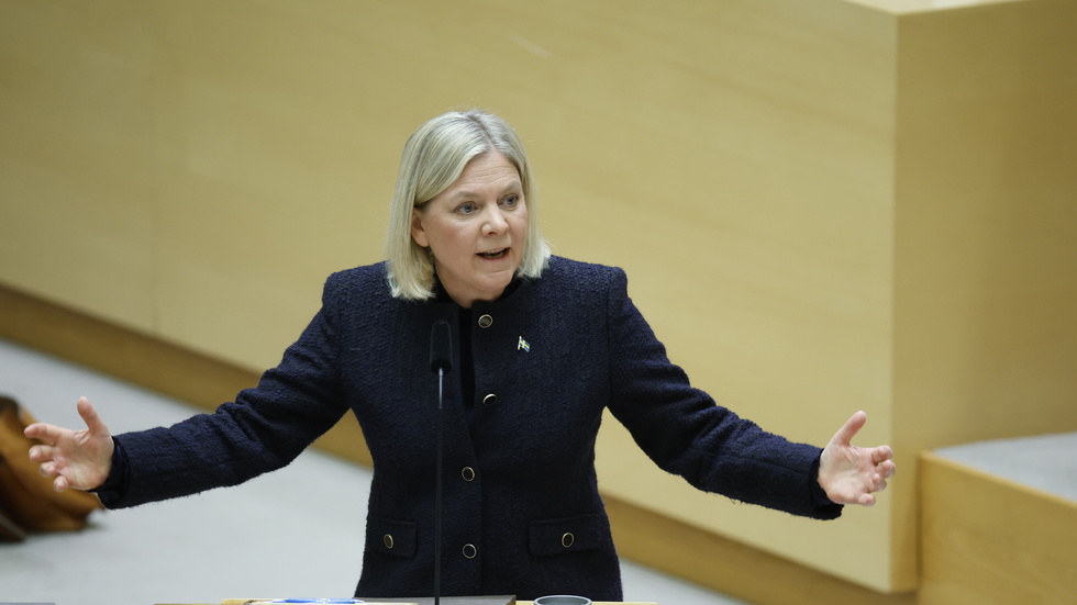 LEDARE SD kommer alltid att vinna titeln mest emot invandring