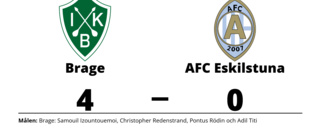 AFC Eskilstuna föll med 0-4 mot Brage