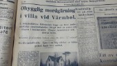 Brutala mordet i Värmbol 1932 är nästan bortglömt