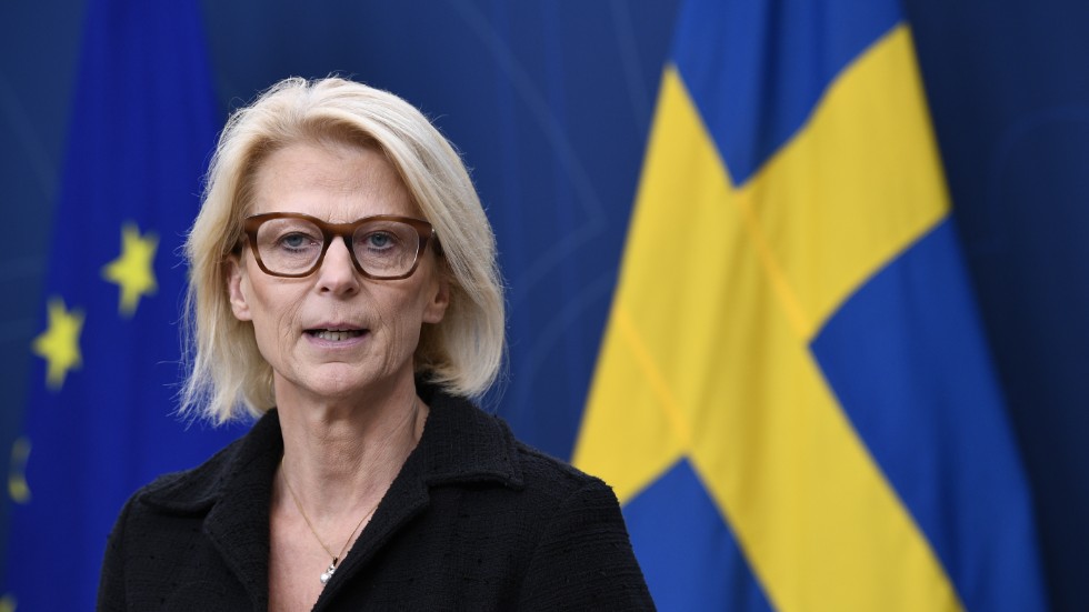 Finansminister Elisabeth Svantesson (M) lägger fram en "återhållsam budget". Arkivbild.