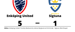 Enköping United säkrade avancemanget efter seger
