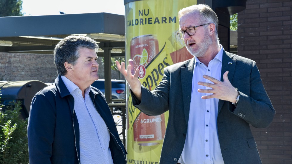 Bart Somers och Johan Pehrson är båda liberaler med ansvar som integrationsministrar – den ene regionalt i Flandern, den andre nationellt i Sverige.