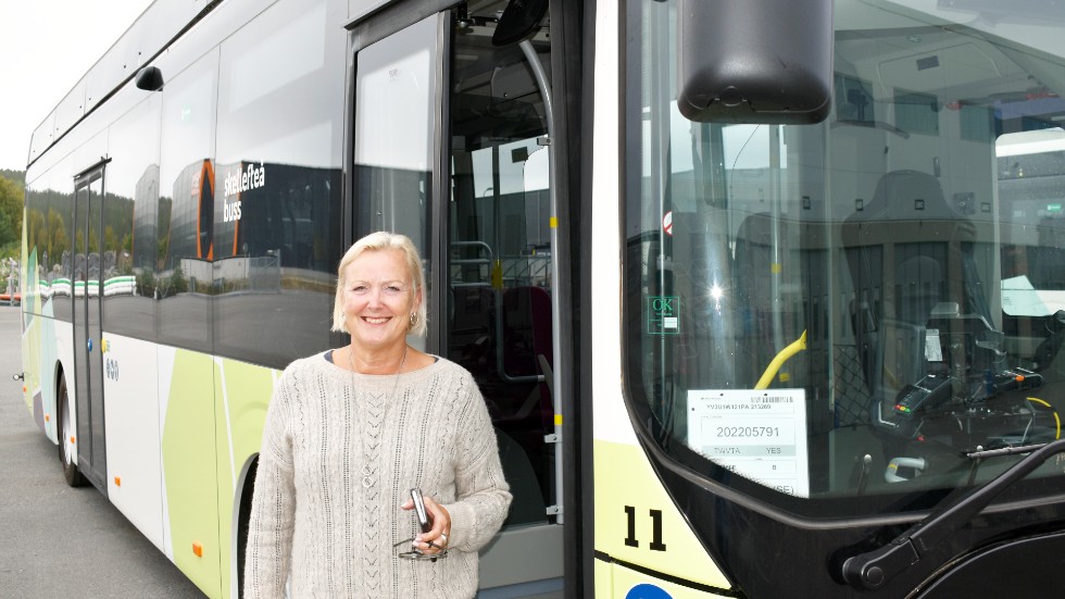 Marie Larsson, MD of Skellefteå Buss, describes the new app as a ”great improvement” compared to the old one. ”It has been eagerly awaited”, she says.