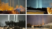 BILDEXTRA: Spektakulärt ljusfenomen över Linköping i kväll