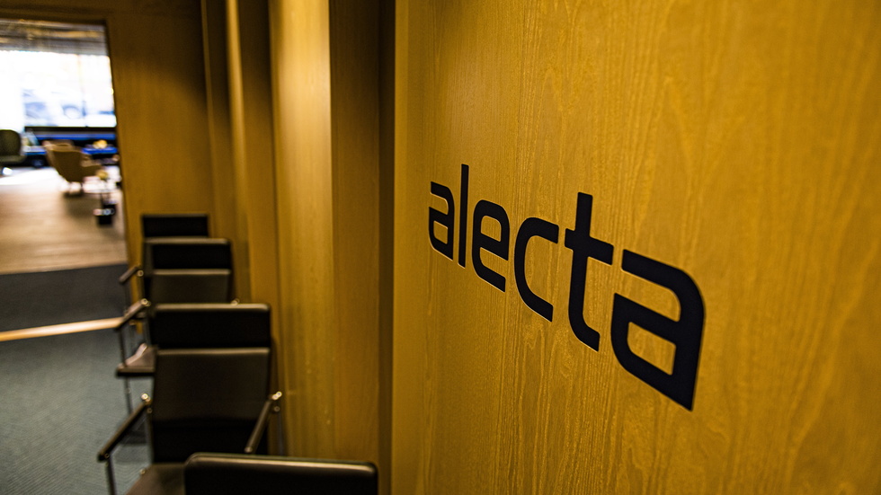 Tjänstepensionsföretaget Alectas huvudkontor på Östermalm. Arkivbild.