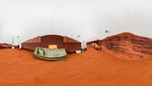 Bor på Mars – på låtsas: "Saknar chips och vin"