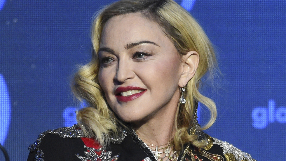Fortfarande "Queen of pop". Madonna firar 40 år som artist med The Celebration-turnén. I helgen spelar hon i Stockholm. Arkivbild.