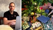 Goda julgärningen: Erik, 42, skänker pengar till mat och klappar