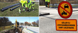 Svårt arbete på Norderväg – olovlig trafik sinkar arbetet: "Tar mycket energi"