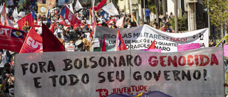 Halv miljon döda i Brasilien – stora protester