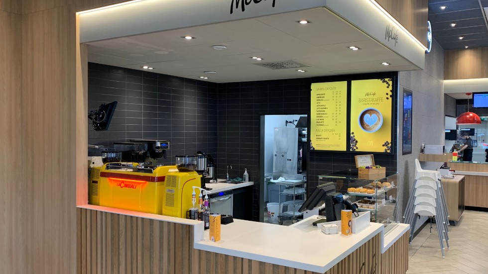Till sommaren väntas McDonald's, nya koncept McCafé  öppna i Gränbystaden.