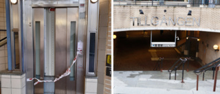 Hiss vid tågstationen avstängd efter skadegörelse – kan ta en månad att laga: "Riktigt illa"