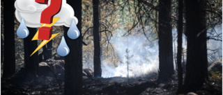 Skräckprognosen bäddar för nya bränder • "Inga stora regnmängder"