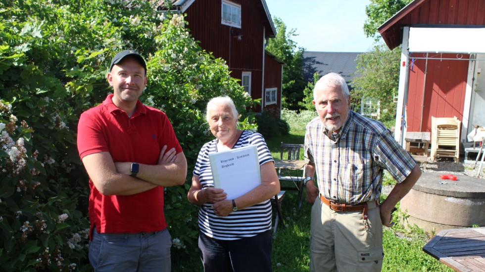 Hägerstad-Kättilstad bygderåd återuppstår. Emil Karlsson, Kerstin Naidu-Sjöswärd och Per Sjöswärd är tre av styrelsemedlemmarna.
