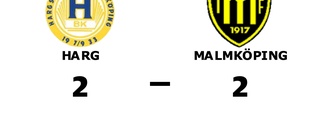 Malmköping fixade en poäng mot Harg