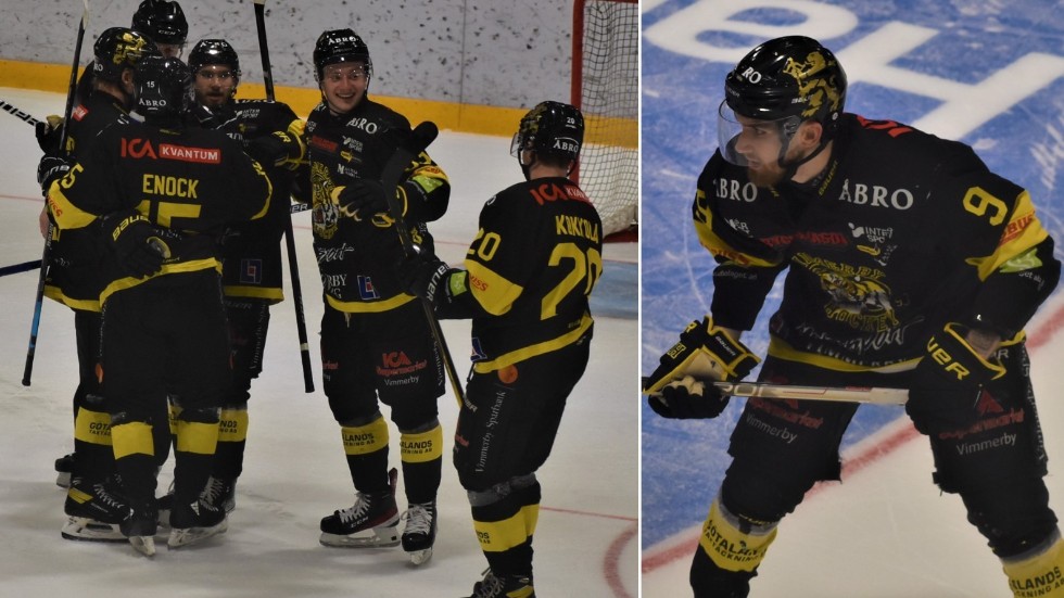 Vimmerby Hockey fick sin revansch mot Mörrum och Philip Elgestål (till höger) gjorde två av målen.
