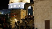 Många skadade vid al-Aqsamoskén i Jerusalem