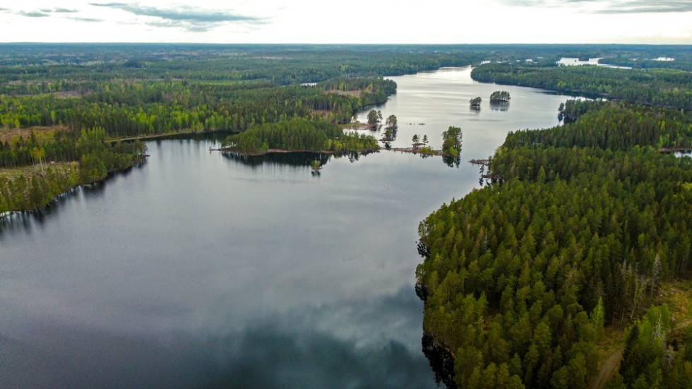 Finspång har 368 sjöar. Östjuten är en av dem.