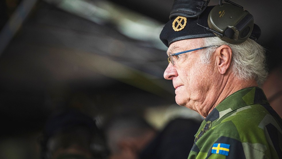 Skribenten menar att kung Carl XVI Gustaf sa det myndighterna borde sagt. 