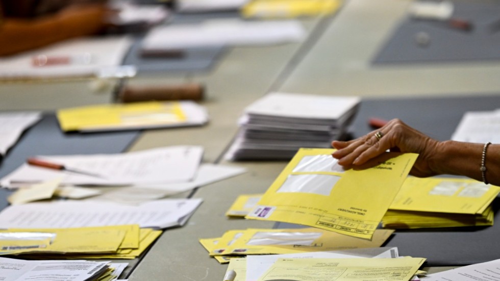 I ett valdistrikt i Botkyrka har fler röster än antalet röstberättigade registrerats. Arkivbild.