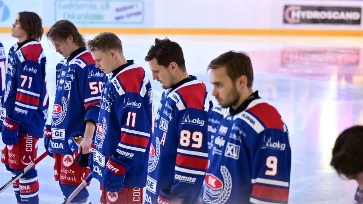 Oskarshamns lagkapten "Känslosamt"