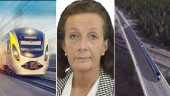 Maria Stockhaus (M): "Höghastighetståg är ekonomiskt vansinne" ✓"Inte slutet för Ostlänken"