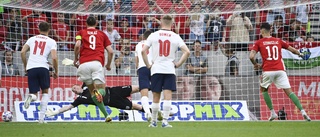 Ungern chockade England från elva meter