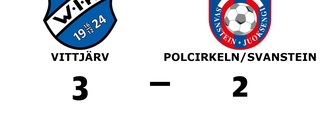 Tuff match slutade med seger för Vittjärv mot Polcirkeln/Svanstein