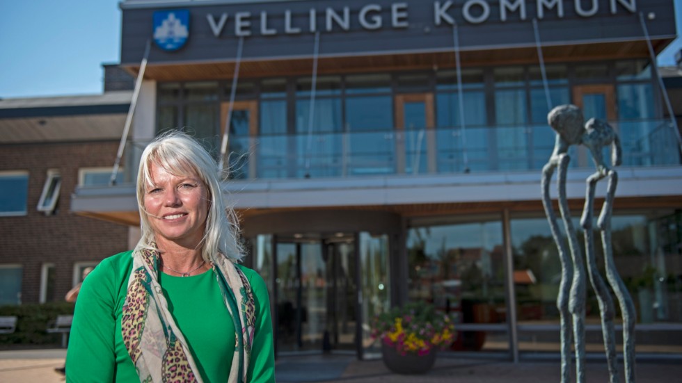 Kommunstyrelsens ordförande Carina Wutzler (M) i Vellinge är kritiskt mot M-styrda Staffanstorps vägran att ta emot kvotflyktingar. Arkivbild.