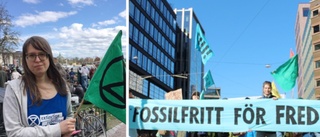 Stina är i Stockholm och protesterar: "Krävs radikala åtgärder om vi ska lyckas"