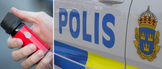 Vapenbrott att köra omkring med pepparspray i fickan