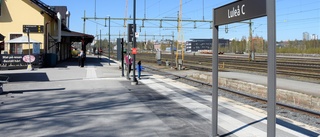 Stort amfetaminbeslag på tågstationen i Luleå • 27-årig man greps 
