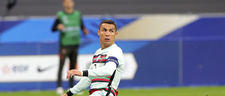 Ronaldo testad positivt – missar Sverigematchen