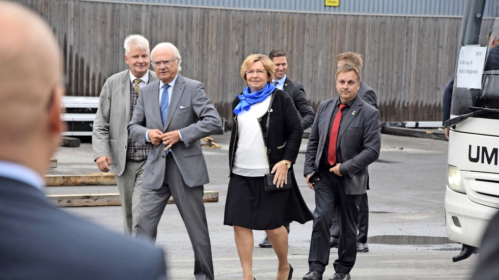 I september 2018 besökte Kung Carl XVI Gustaf Bygdsiljum och Skellefteå.
