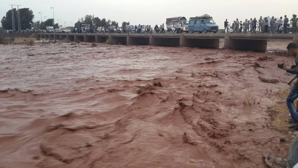 Marocko har drabbats av översvämningar. Arkivbild.