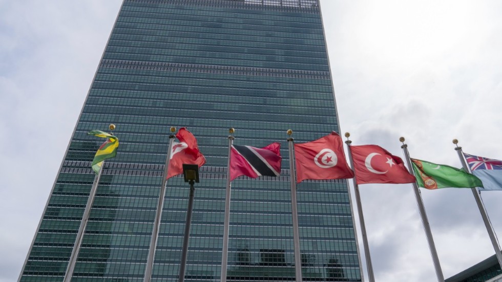 FN-byggnaden i New York. På lördag fyller organisationen 75 år.