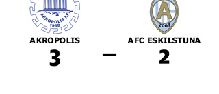 AFC Eskilstuna förlorade mot Akropolis